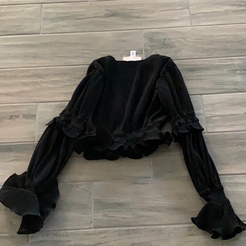 KEEPSAKE The Label ‘Clarity’ Black Top, Size 4 EXCELLENT CONDITION - Picture 6 of 6
